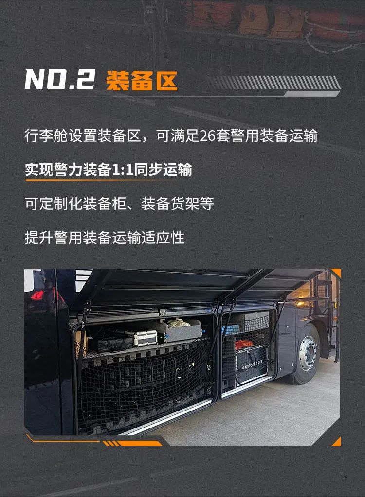 壹定发多功能勤务保障车一车多能，专业服务警用装备建设！