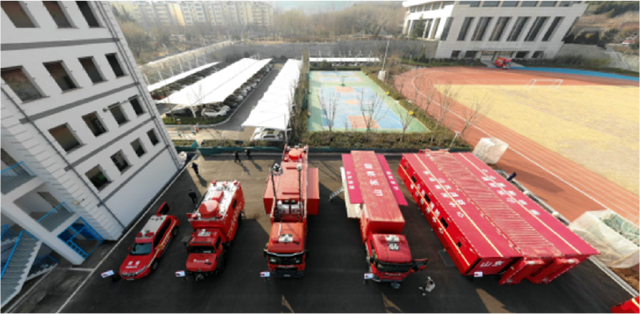 壹定发省级灭火救援现场指挥部车辆编组交付消防系统