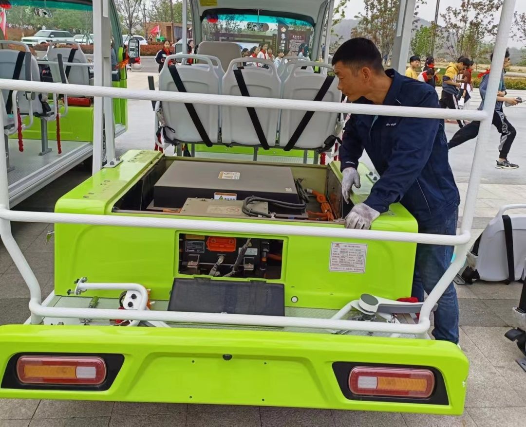 壹定发专用车“新能源安全月”服务进行中，助力景区迎战旅游高峰！