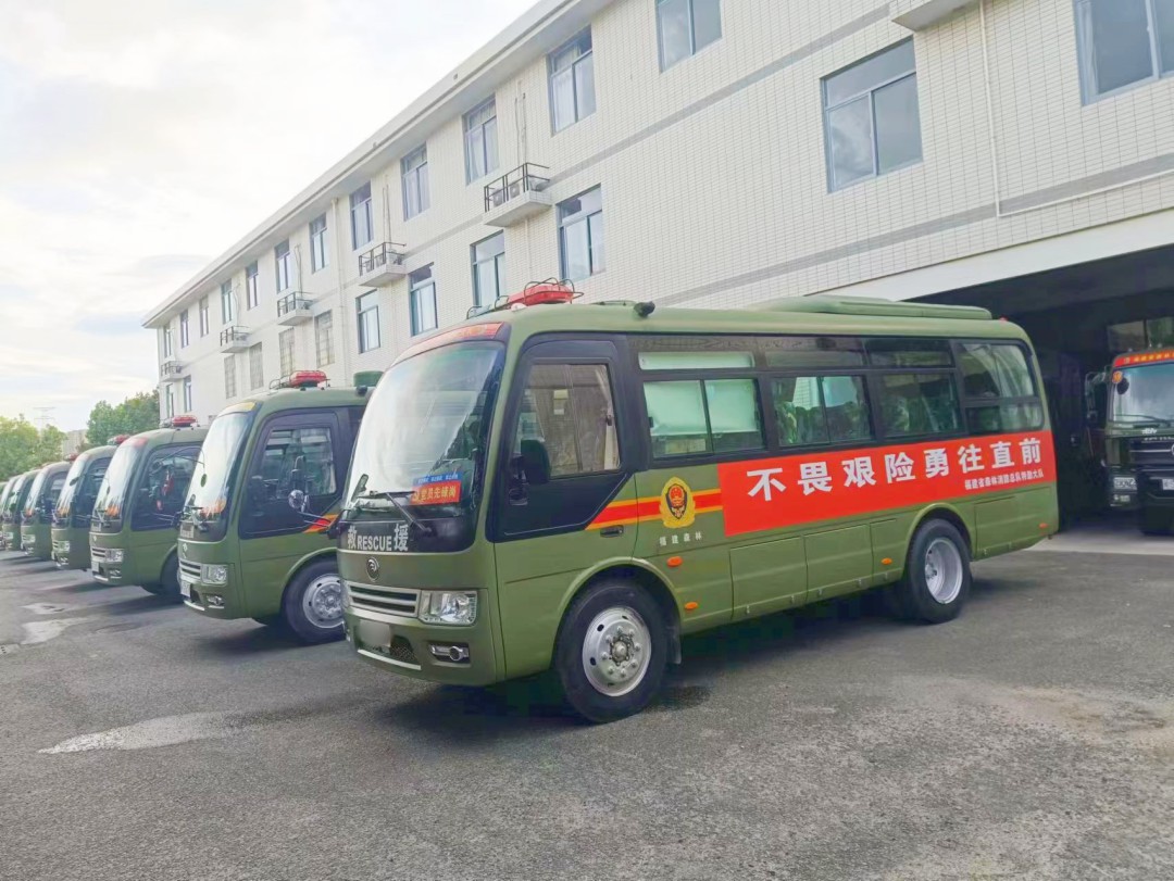 壹定发专用车森林消防车辆专项巡检行动中，全力筑牢森林“防火墙”！