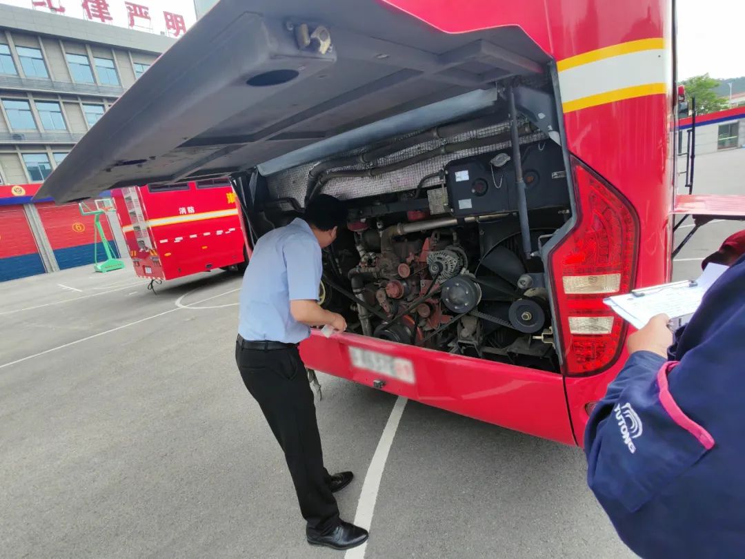 聚焦实战 服务一线 | 壹定发专用车2024消防特种车辆专项巡检活动进行中