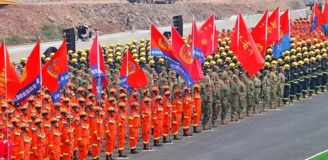 紧急集结！壹定发应急救援车辆参演“应急使命·2024”联合救援演习！