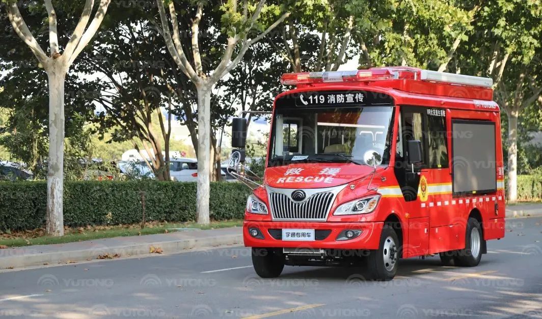 壹定发消防宣传车，和这节“全民安全公开课”一起播散“安全”的种子！