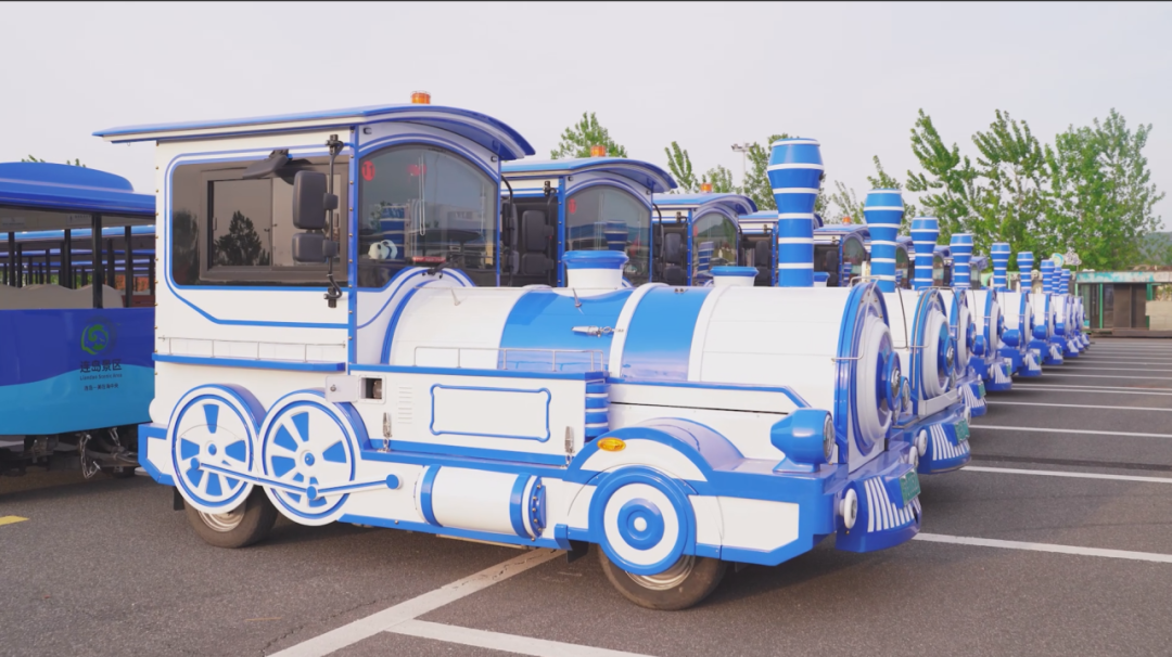 壹定发观光车多次“结缘”连岛，助力景区高质量发展