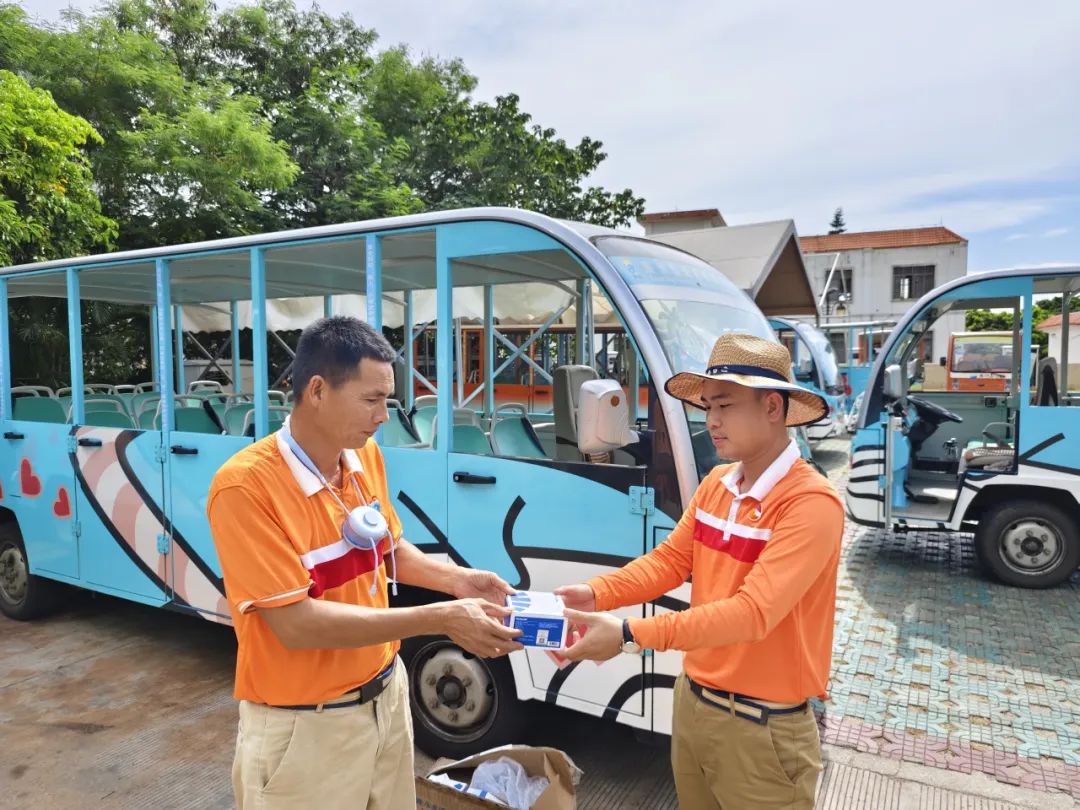 壹定发观光车开启专项服务，助力涠洲岛景区高品质运营