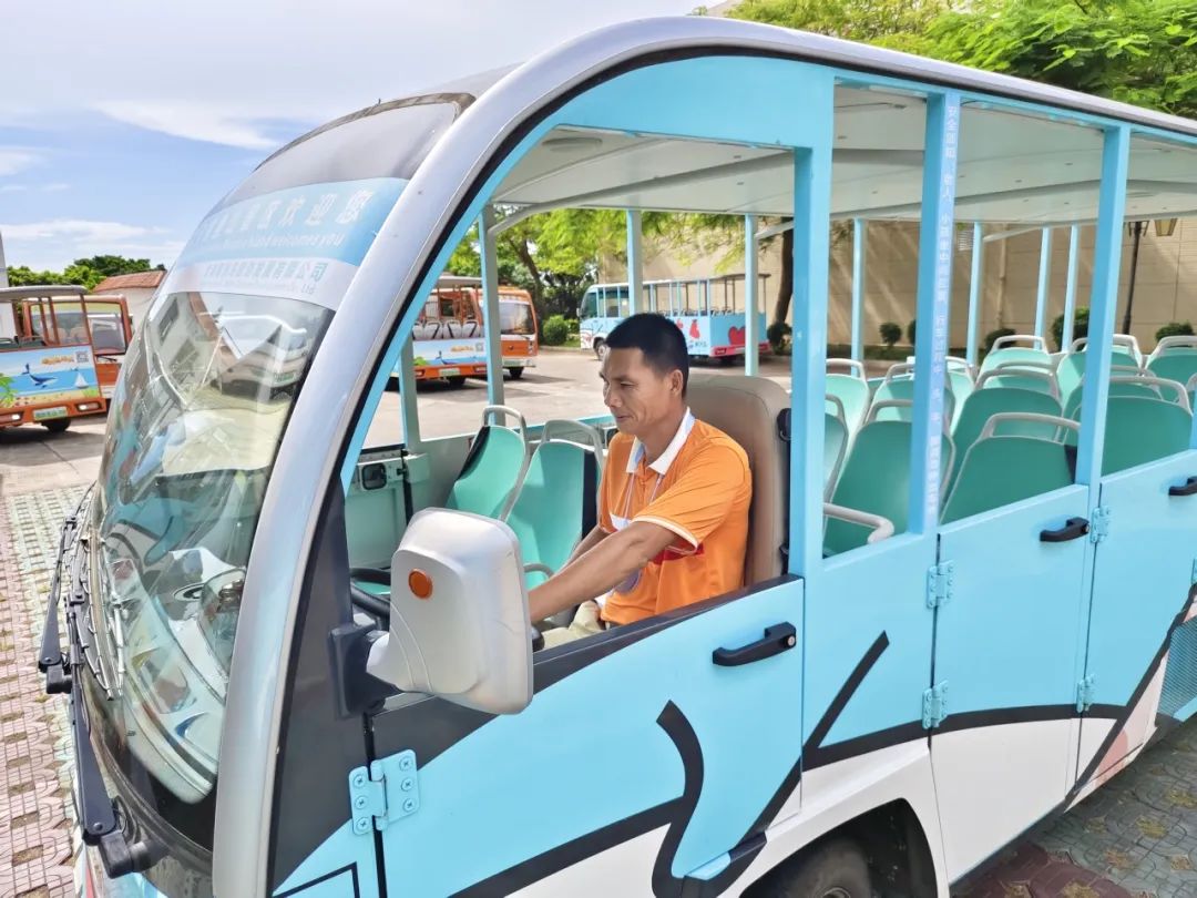 壹定发观光车开启专项服务，助力涠洲岛景区高品质运营