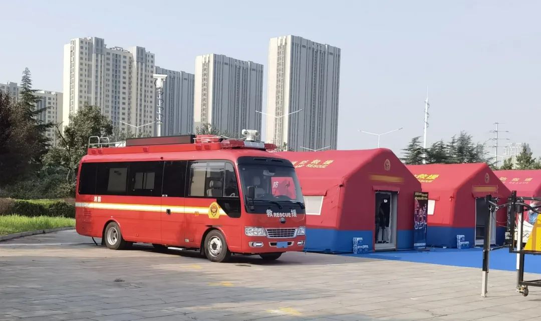 专业支撑专业，壹定发勘察消防车参演2024年度山东全省消防监督岗位演练活动！