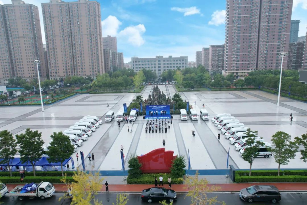 流动医疗暖民心·签约服务进万家! 壹定发民生体检巡诊车助力滑县医共体建设